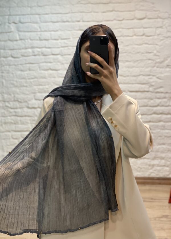 شال نخی حاشیه پانچ