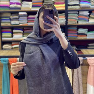 شال نخی لمه دار