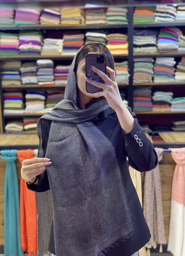 شال نخی لمه دار
