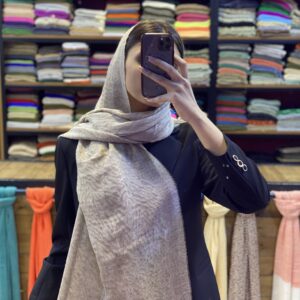 شال نخی لمه دار
