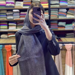 شال نخی لمه دار