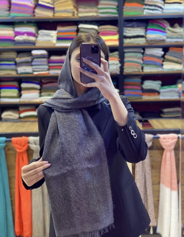 شال نخی لمه دار
