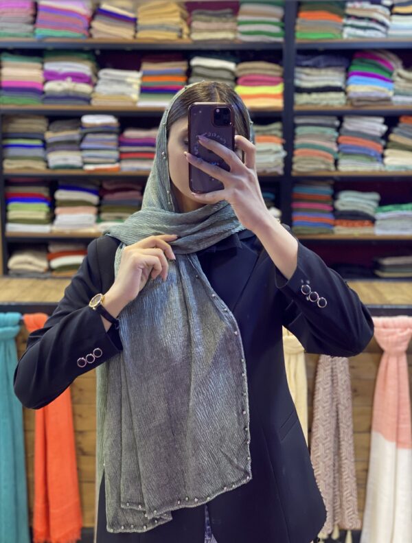 شال نخ ابریشم