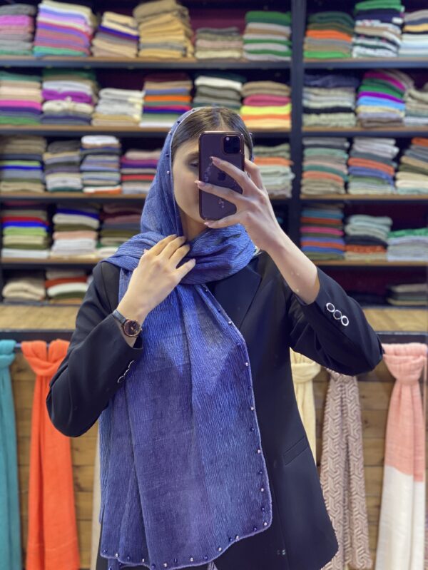 شال نخ ابریشم