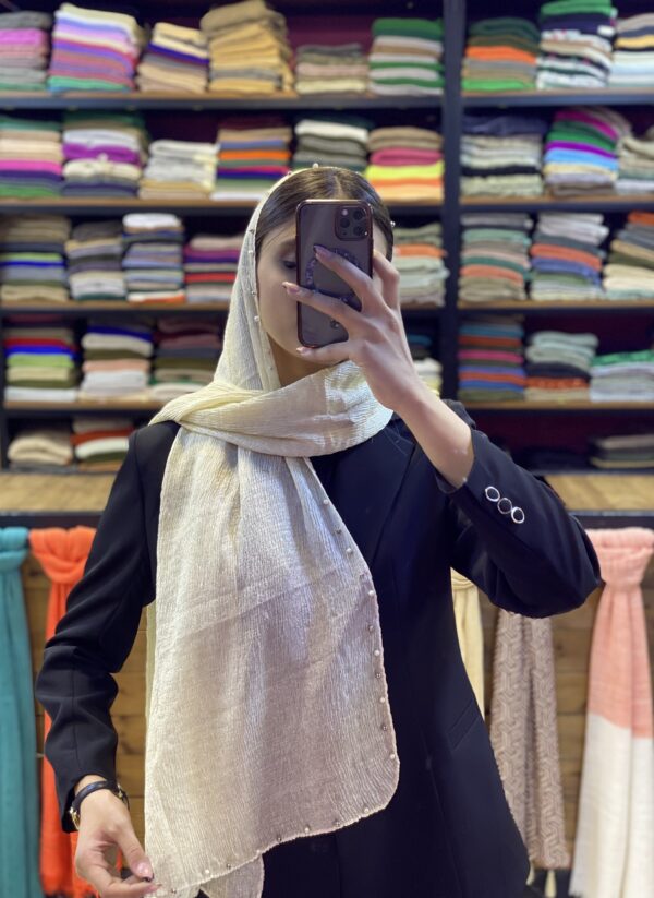 شال نخ ابریشم