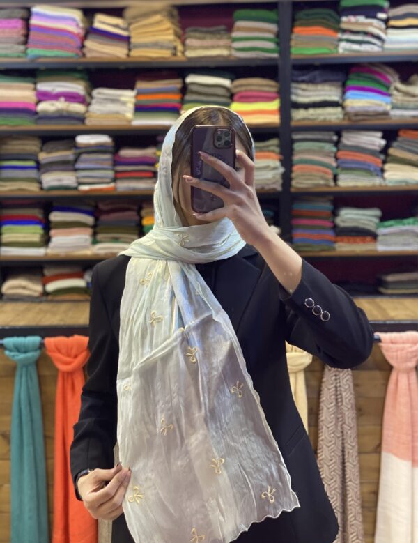شال حریر ابریشم