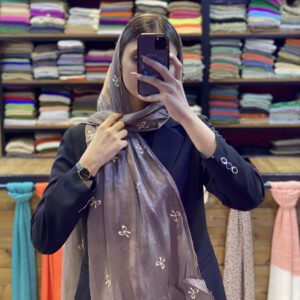 شال حریر ابریشم